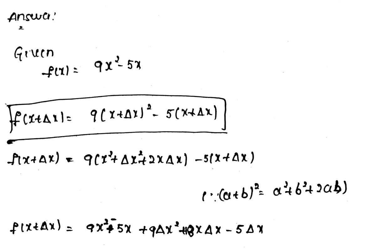 Calculus homework question answer, step 1, image 1